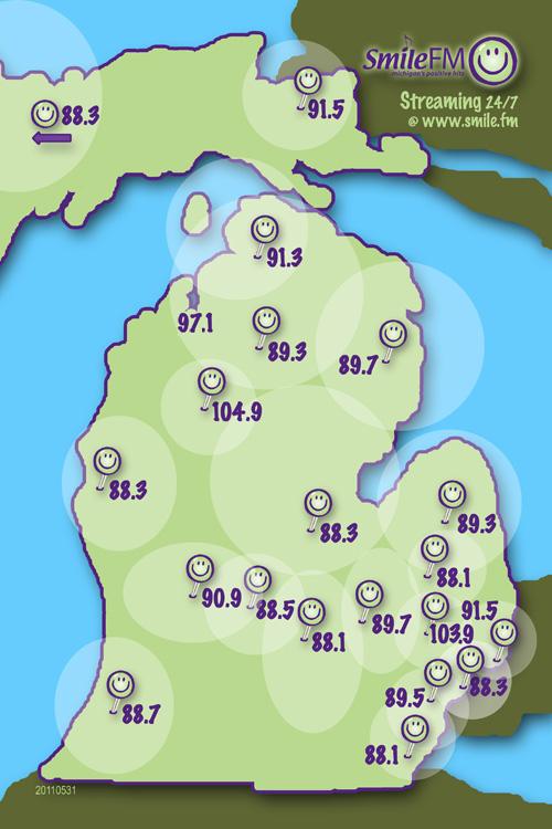 Smile FM Station Map
